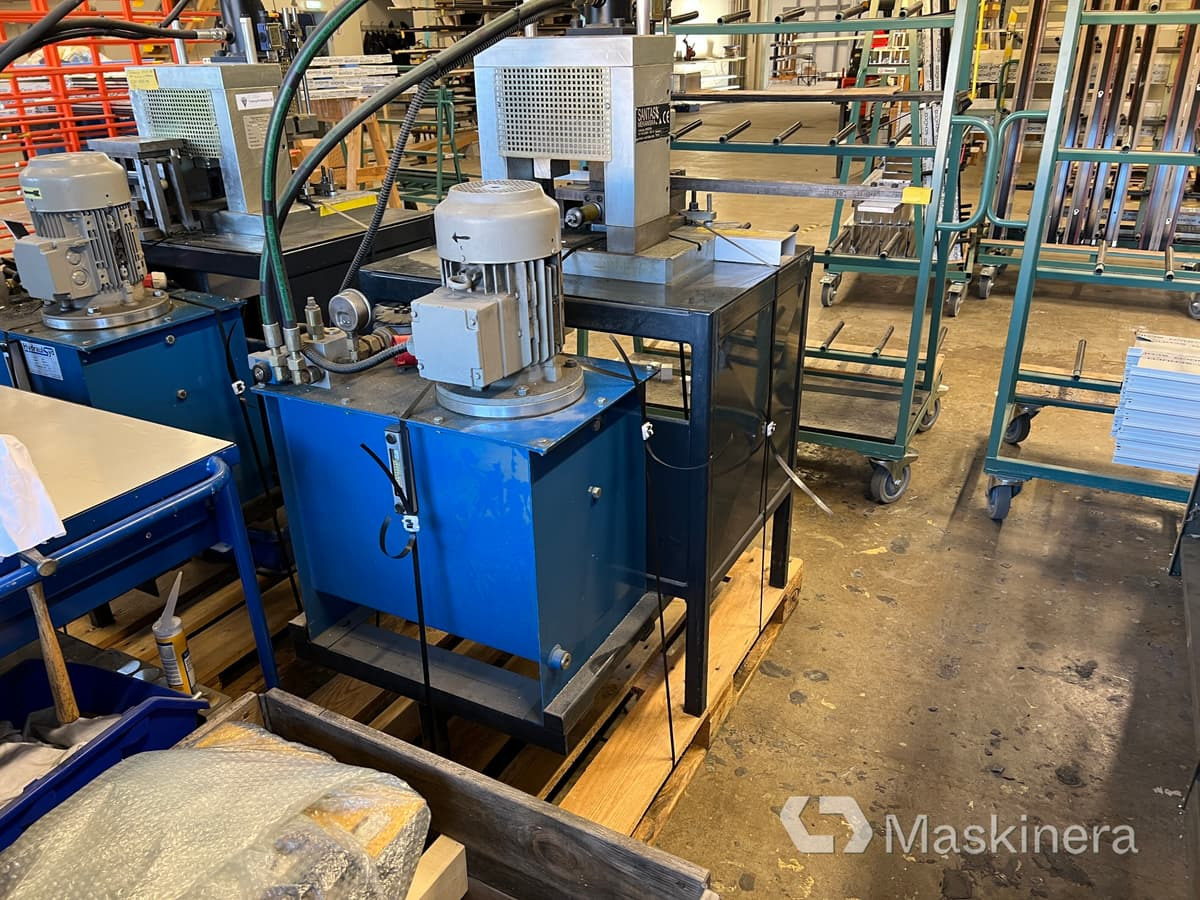 Hydraulisk press Santas Mekaniska DS88 - Kantpresse: bilde 4 Hydraulisk press Santas Mekaniska DS88 - Kantpresse: bilde 4