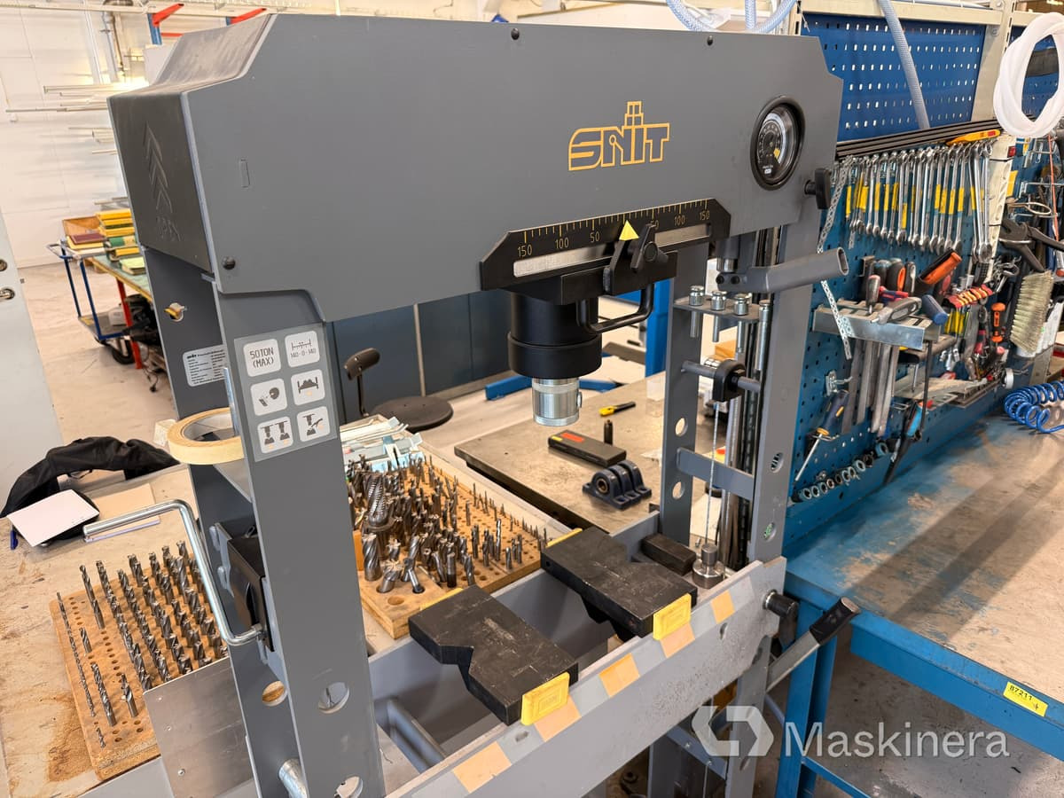 SNIT SP-50HAM/987SP50HAM Verkstadspress 50ton Snit sp-50 ham - Industrimaskin: bilde 1 SNIT SP-50HAM/987SP50HAM Verkstadspress 50ton Snit sp-50 ham - Industrimaskin: bilde 1