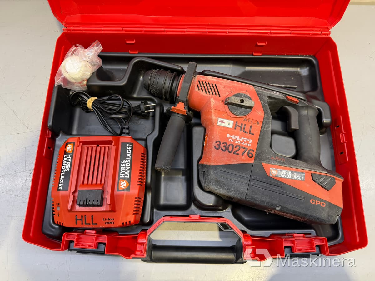Kombihammare Hilti TE 30-A36 - Anleggsmaskiner: bilde 2 Kombihammare Hilti TE 30-A36 - Anleggsmaskiner: bilde 2