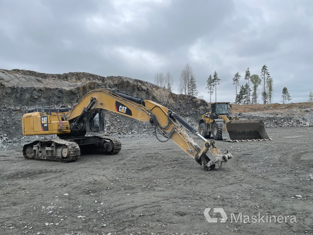 Komplett Krosslina, Sandvik Uj440i ”1208”, Cat 980M, Cat 340F - Knuseverk: bilde 2 Komplett Krosslina, Sandvik Uj440i ”1208”, Cat 980M, Cat 340F - Knuseverk: bilde 2