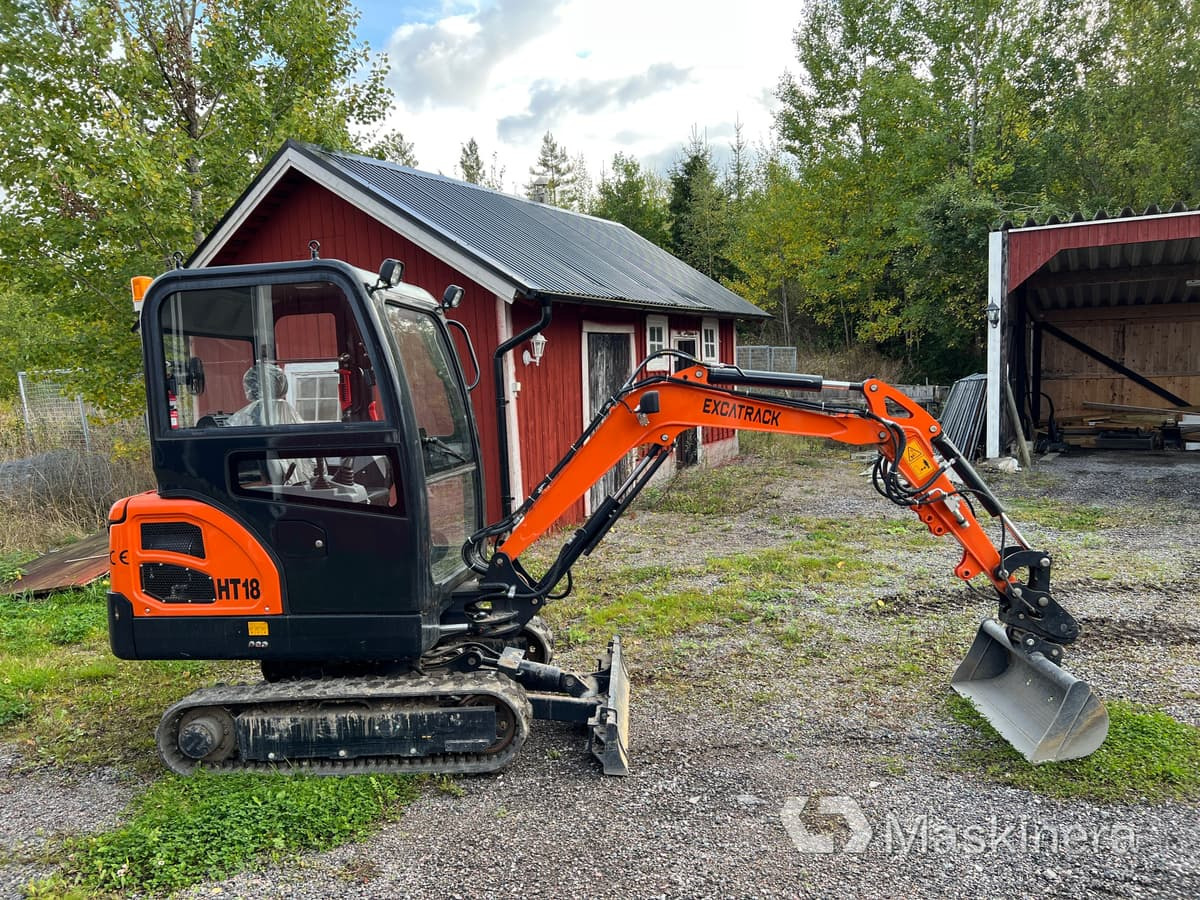 Minigrävare Excatrack HT18 - Beltegraver: bilde 4 Minigrävare Excatrack HT18 - Beltegraver: bilde 4