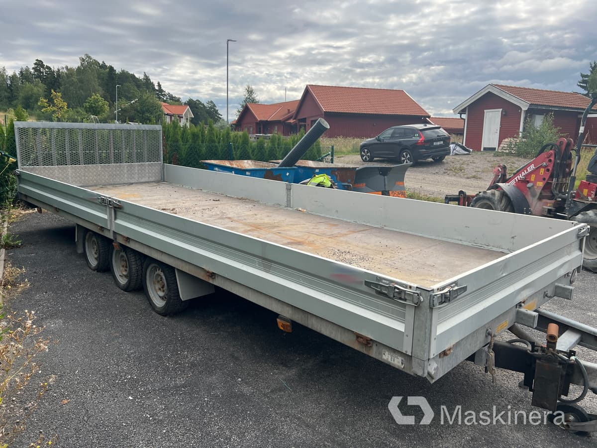 Multisläp De Forenede Trailerfabri 3500 U6 - Planhenger/ Flathenger: bilde 4 Multisläp De Forenede Trailerfabri 3500 U6 - Planhenger/ Flathenger: bilde 4