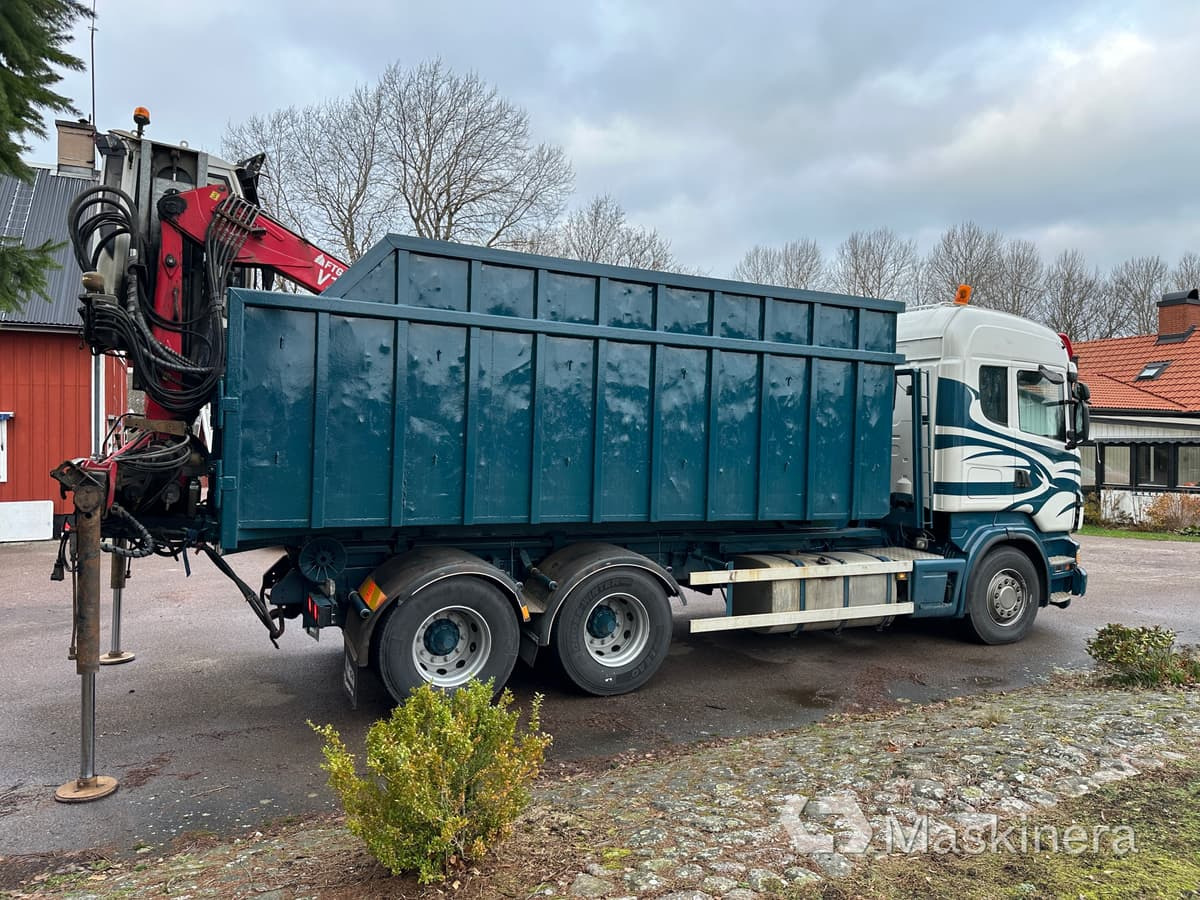 SCANIA R500LB6X4HHA Lastväxlare Scania R500 med FTG V10CX kran - Krokbil: bilde 5 SCANIA R500LB6X4HHA Lastväxlare Scania R500 med FTG V10CX kran - Krokbil: bilde 5