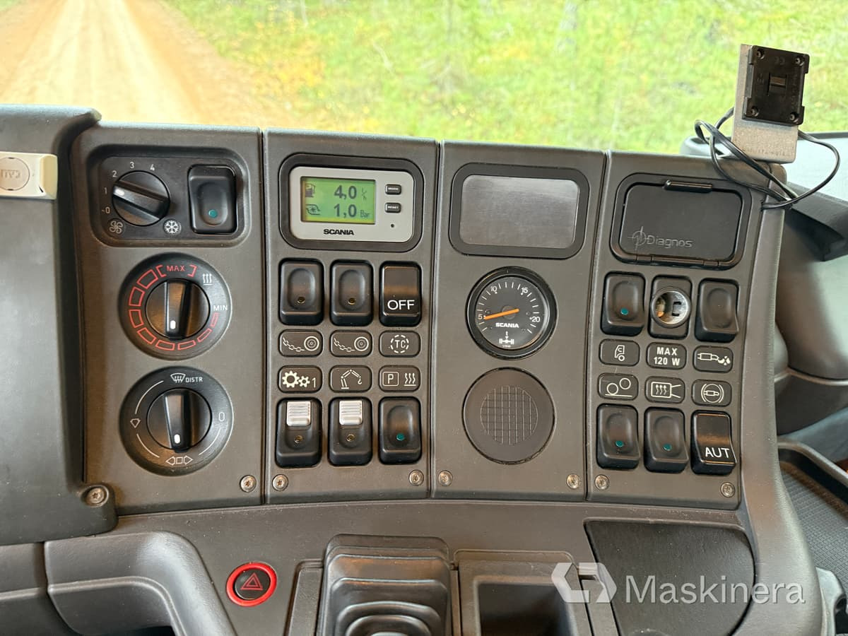 Tømmerbil, Kranbil Scania R164GB6X4NA580 Timmerbil Scania R164 580 6x4: bilde 40