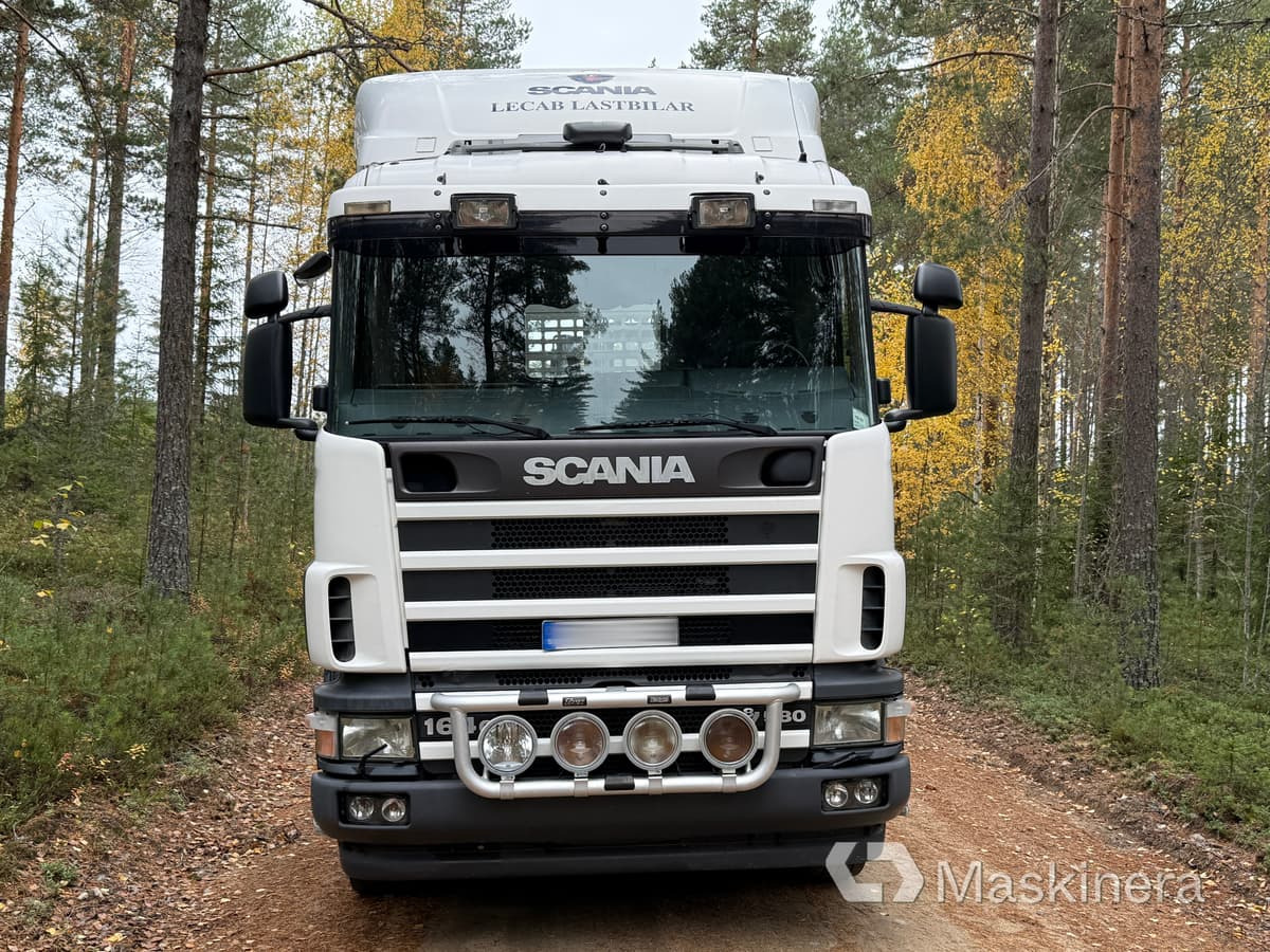 Tømmerbil, Kranbil Scania R164GB6X4NA580 Timmerbil Scania R164 580 6x4: bilde 9