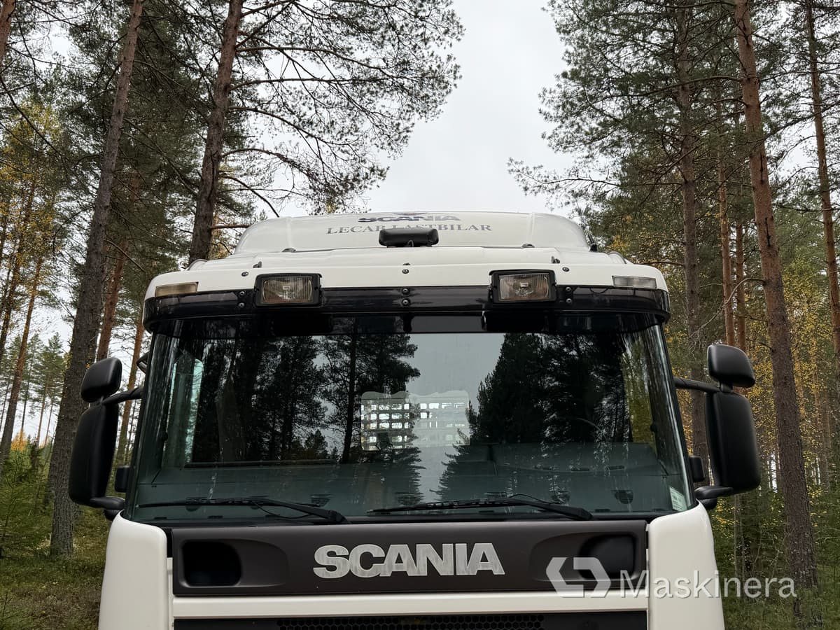 Tømmerbil, Kranbil Scania R164GB6X4NA580 Timmerbil Scania R164 580 6x4: bilde 11