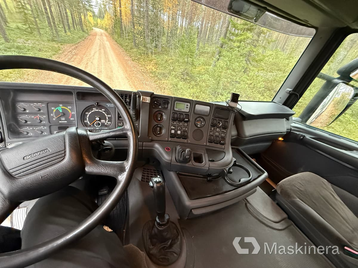 Tømmerbil, Kranbil Scania R164GB6X4NA580 Timmerbil Scania R164 580 6x4: bilde 36