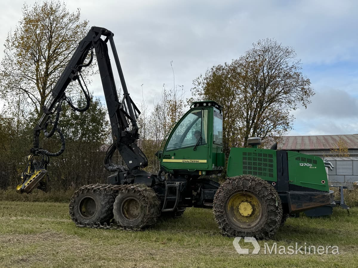 Skördare John Deere 1270D ECO III - Hogstmaskin: bilde 3 Skördare John Deere 1270D ECO III - Hogstmaskin: bilde 3