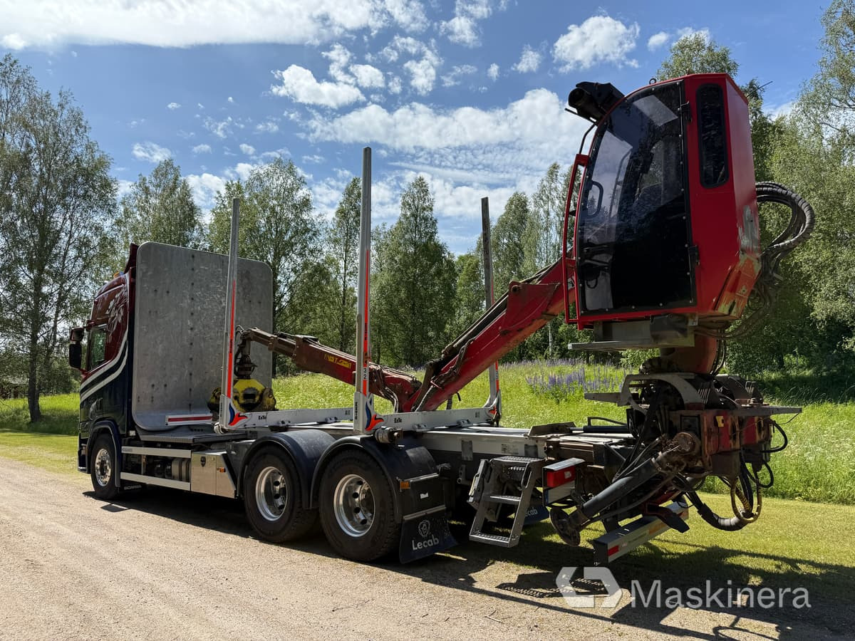 Timmerbil Scania R650B 6x4 NB med kran - Tømmerbil: bilde 4 Timmerbil Scania R650B 6x4 NB med kran - Tømmerbil: bilde 4