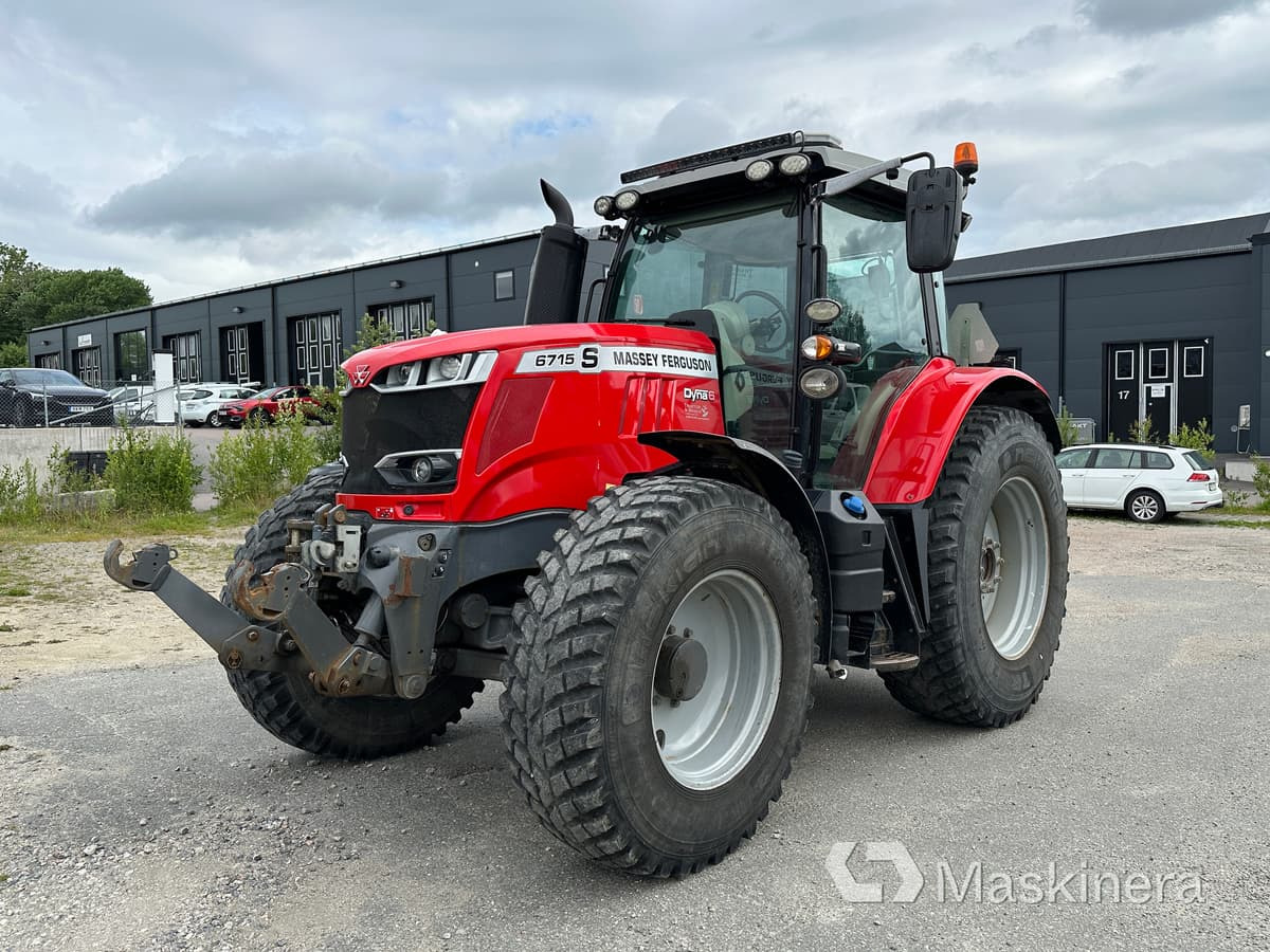 Traktor Massey Fergusson MF 6715 S + Bigab 10-14 G2 - Traktor: bilde 1 Traktor Massey Fergusson MF 6715 S + Bigab 10-14 G2 - Traktor: bilde 1