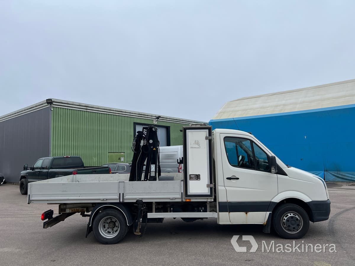 Volkswagen Crafter 50 2.5 TDI Kranbil med flak Volkswagen Crafter - Kassebil: bilde 4 Volkswagen Crafter 50 2.5 TDI Kranbil med flak Volkswagen Crafter - Kassebil: bilde 4