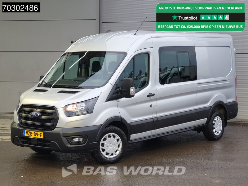 Ford Transit 130pk Dubbel Cabine Automaat L3H2 Trekhaak Navi Airco Cruise Camera Parkeersensoren v+a SYNC4 Display APK 07-2027 Euro6 L3 DC Do - Kassebil: bilde 1 Ford Transit 130pk Dubbel Cabine Automaat L3H2 Trekhaak Navi Airco Cruise Camera Parkeersensoren v+a SYNC4 Display APK 07-2027 Euro6 L3 DC Do - Kassebil: bilde 1