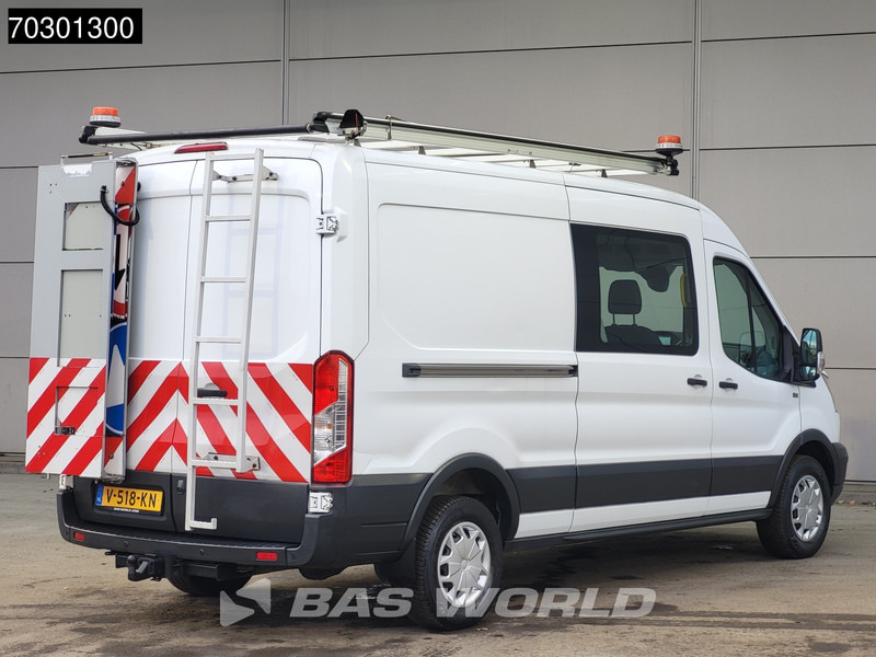 Kassebil Ford Transit 130pk Dubbel Cabine L3H2 Pijlwagen Actiewagen Trekhaak Navi Airco Cruise Camera Parkeersensoren v+a Imperiaal RWD Euro6 DC Doka: bilde 6
