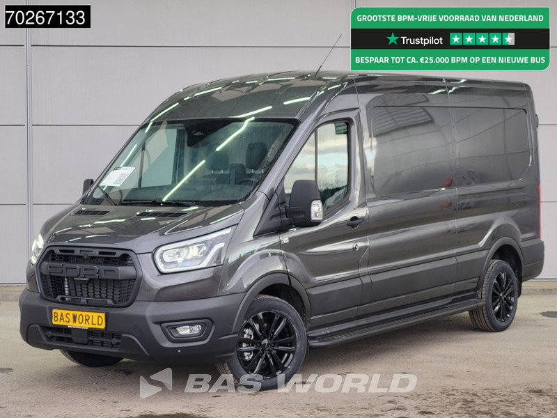 Ford Transit 165pk Automaat Black Edtion L3H2 10'' Xenon CarPlay Camera PDC L3 11m3 Airco Cruise control - Kassebil: bilde 1 Ford Transit 165pk Automaat Black Edtion L3H2 10'' Xenon CarPlay Camera PDC L3 11m3 Airco Cruise control - Kassebil: bilde 1