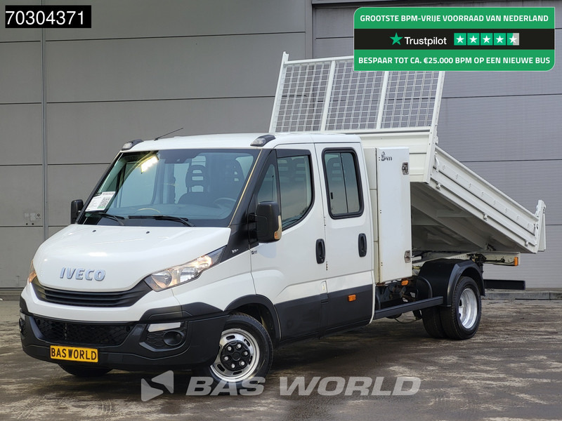 Iveco Daily 35C14 Dubbel Cabine Open Laadbak met Kist Dubbellucht 3,5t Trekhaak Airco Cruise Euro6 Pritsche Pickup Open Box Airco Trekhaak C - Varebil med plan: bilde 1 Iveco Daily 35C14 Dubbel Cabine Open Laadbak met Kist Dubbellucht 3,5t Trekhaak Airco Cruise Euro6 Pritsche Pickup Open Box Airco Trekhaak C - Varebil med plan: bilde 1