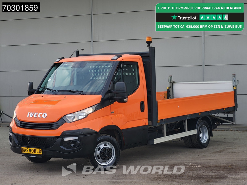 Iveco Daily 35C14 Open Laadbak Dubbelucht 3,5t Trekhaak Navi Airco Euro6 Pritsche Pickup Open Box Airco Trekhaak - Varebil med plan: bilde 1 Iveco Daily 35C14 Open Laadbak Dubbelucht 3,5t Trekhaak Navi Airco Euro6 Pritsche Pickup Open Box Airco Trekhaak - Varebil med plan: bilde 1