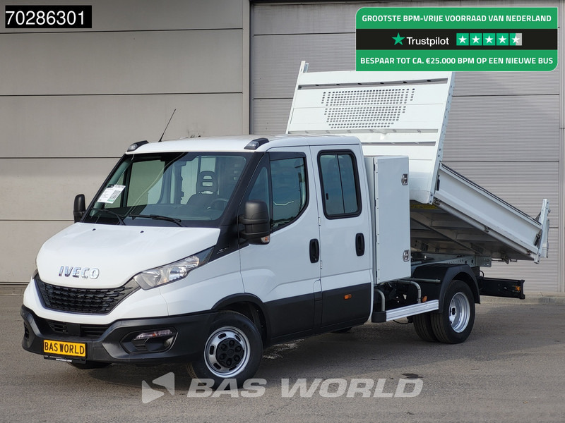 Iveco Daily 35C14 Open Laadbak met Kist Dubbel Cabine Dubbellucht 3,5t Trekhaak Airco Cruise Euro6 Pickup Pritsche Open Box 2m3 Airco Trekha - Varebil med plan: bilde 1 Iveco Daily 35C14 Open Laadbak met Kist Dubbel Cabine Dubbellucht 3,5t Trekhaak Airco Cruise Euro6 Pickup Pritsche Open Box 2m3 Airco Trekha - Varebil med plan: bilde 1