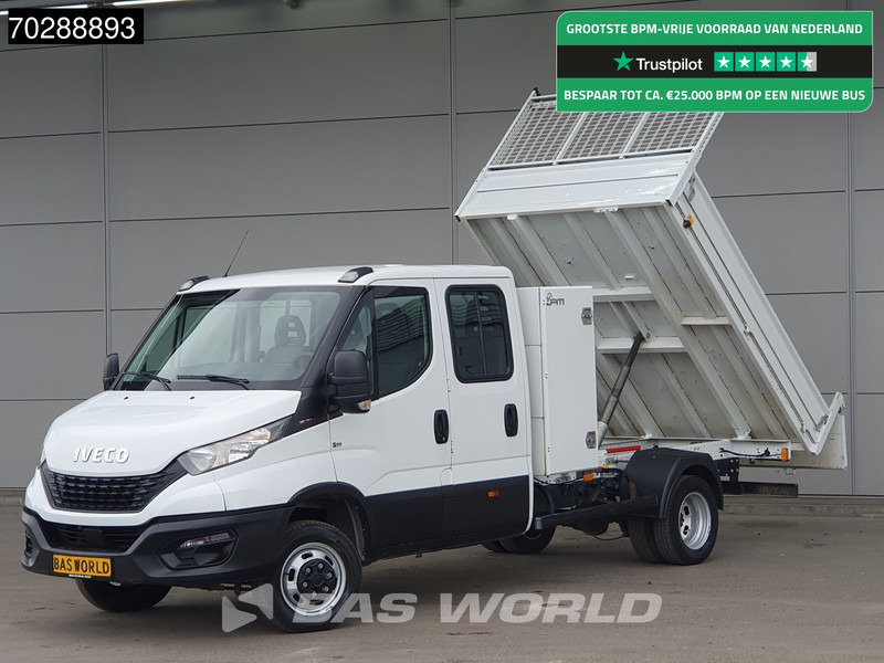 Iveco Daily 35C16 3.0L Open Laadbak met Kist Dubbel Cabine Dubbellucht 3,5t Trekhaak Airco Euro6 Pritsche Pickup Open Box 2m3 Airco Trekhaak - Varebil med plan: bilde 1 Iveco Daily 35C16 3.0L Open Laadbak met Kist Dubbel Cabine Dubbellucht 3,5t Trekhaak Airco Euro6 Pritsche Pickup Open Box 2m3 Airco Trekhaak - Varebil med plan: bilde 1