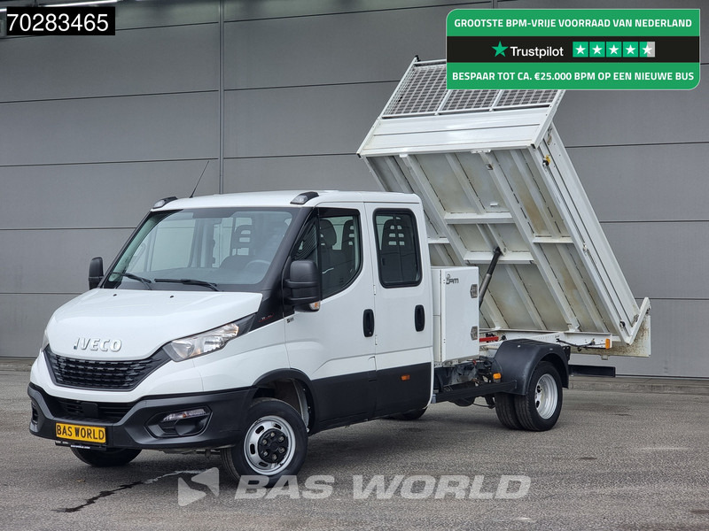 Iveco Daily 35C16 Kipper met Kist Dubbel Cabine Dubbellucht 3,5t Trekhaak Navi Airco Cruise Camera Euro6 Kieper Tipper Benne 2m3 Airco Trekh - Varebil med tipp: bilde 1 Iveco Daily 35C16 Kipper met Kist Dubbel Cabine Dubbellucht 3,5t Trekhaak Navi Airco Cruise Camera Euro6 Kieper Tipper Benne 2m3 Airco Trekh - Varebil med tipp: bilde 1