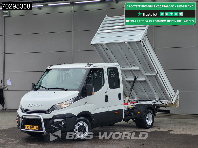 Iveco Daily 35C18 3.0L Automaat Kipper Dubbellucht 3,5t Trekhaak 180PK Airco Cruise Euro6 Kieper Tipper Benne 2m3 Airco Trekhaak Cruise cont - Varebil med tipp: bilde 1 Iveco Daily 35C18 3.0L Automaat Kipper Dubbellucht 3,5t Trekhaak 180PK Airco Cruise Euro6 Kieper Tipper Benne 2m3 Airco Trekhaak Cruise cont - Varebil med tipp: bilde 1