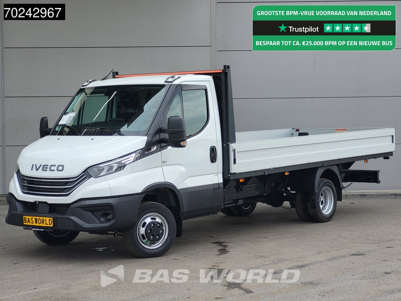 Iveco Daily 35C18 3.0L Automaat Nwe model 2025 Open laadbak Navi ACC LED 3,5T Trekvermogen Pritsche Pickup Airco - Varebil med plan: bilde 1 Iveco Daily 35C18 3.0L Automaat Nwe model 2025 Open laadbak Navi ACC LED 3,5T Trekvermogen Pritsche Pickup Airco - Varebil med plan: bilde 1