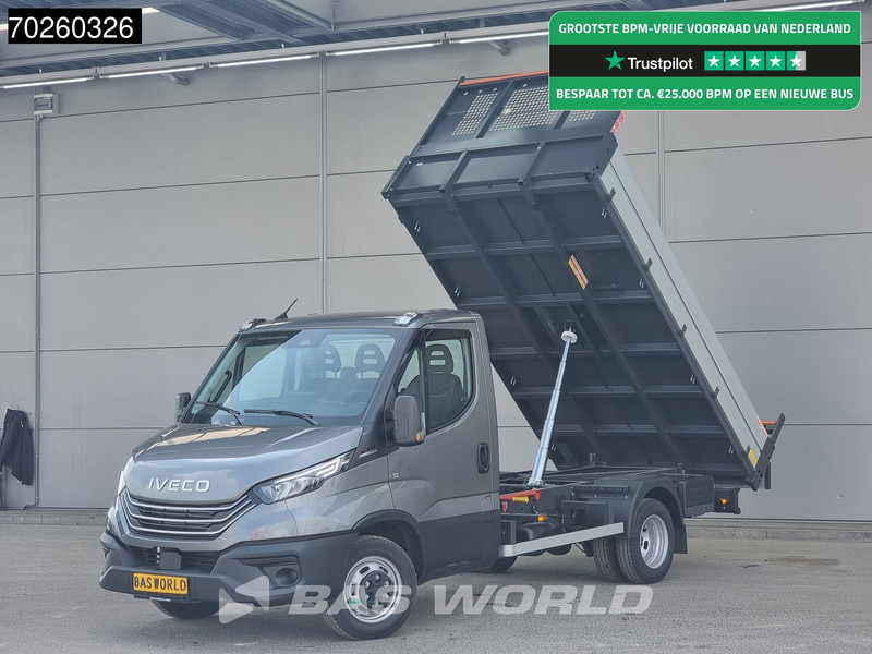 Iveco Daily 35C21 3.0L 210PK Automaat Kipper 2025 ACC Airco CarPlay Tipper Benne Kieper 3m3 Airco - Varebil med tipp: bilde 1 Iveco Daily 35C21 3.0L 210PK Automaat Kipper 2025 ACC Airco CarPlay Tipper Benne Kieper 3m3 Airco - Varebil med tipp: bilde 1