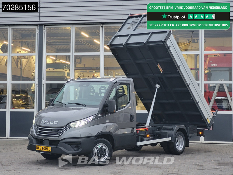 Iveco Daily 35C21 3.0L 210PK Automaat Open Laadbak 2025 model ACC Airco CarPlay Pritsche Pickup Open Box Airco - Varebil med plan: bilde 1 Iveco Daily 35C21 3.0L 210PK Automaat Open Laadbak 2025 model ACC Airco CarPlay Pritsche Pickup Open Box Airco - Varebil med plan: bilde 1