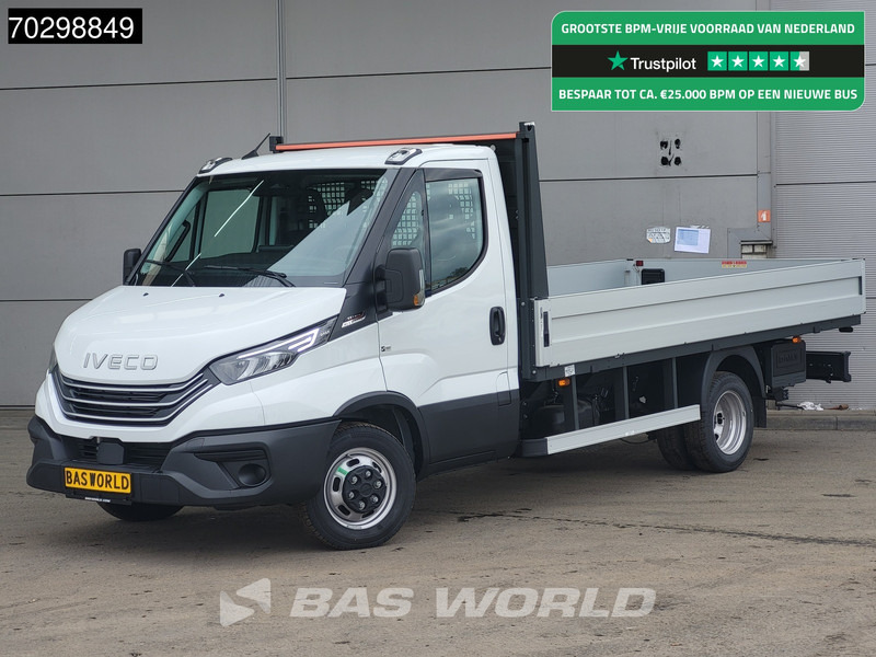 Iveco Daily 35C21 3.0L Automaat Open Laadbak 3,5t Trekhaak 210PK Dubbellucht ACC LED Airco Cruise Euro6 Pritsche Pickup Open Box Airco Trekh - Varebil med plan: bilde 1 Iveco Daily 35C21 3.0L Automaat Open Laadbak 3,5t Trekhaak 210PK Dubbellucht ACC LED Airco Cruise Euro6 Pritsche Pickup Open Box Airco Trekh - Varebil med plan: bilde 1