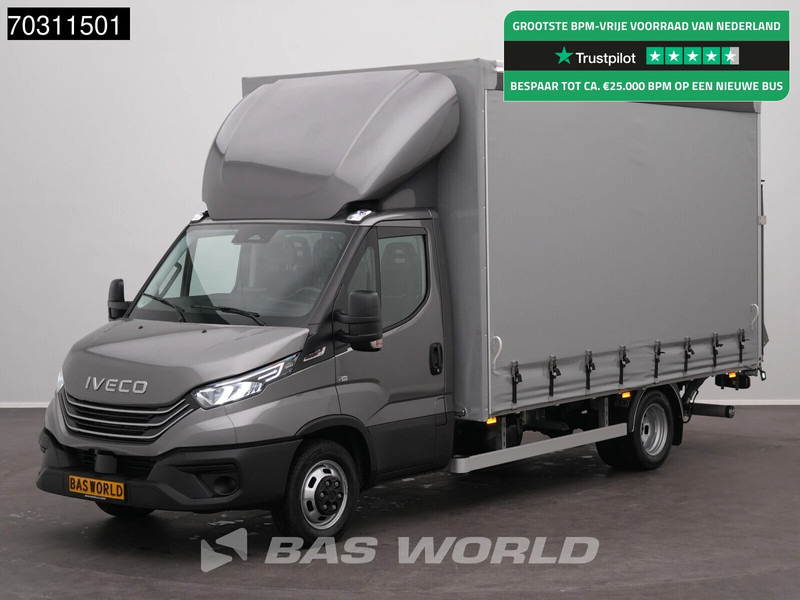 Iveco Daily 35C21 3.0L Laadklep 3,5t Trekhaak Automaat Dubbellucht Schuifzeilen Bakwagen LED ACC Parkeersensoren Euro6 Zeilen Zeilenwagen Ko - Varebil med kapell: bilde 1 Iveco Daily 35C21 3.0L Laadklep 3,5t Trekhaak Automaat Dubbellucht Schuifzeilen Bakwagen LED ACC Parkeersensoren Euro6 Zeilen Zeilenwagen Ko - Varebil med kapell: bilde 1