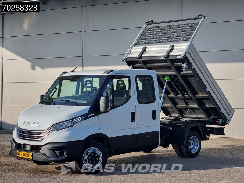 Iveco Daily 35C21 3-Zijdige Kipper Dubbel Cabine 210PK 3.0L Dubbellucht 3,5t Trekhaak ACC Airco LED Camera CarPlay Euro6 Tipper Benne Kieper - Varebil med tipp: bilde 5 Iveco Daily 35C21 3-Zijdige Kipper Dubbel Cabine 210PK 3.0L Dubbellucht 3,5t Trekhaak ACC Airco LED Camera CarPlay Euro6 Tipper Benne Kieper - Varebil med tipp: bilde 5