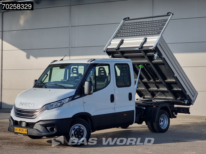 Iveco Daily 35C21 3-Zijdige Kipper Dubbel Cabine 210PK 3.0L Dubbellucht 3,5t Trekhaak ACC Airco LED Camera CarPlay Euro6 Tipper Benne Kieper - Varebil med tipp: bilde 5 Iveco Daily 35C21 3-Zijdige Kipper Dubbel Cabine 210PK 3.0L Dubbellucht 3,5t Trekhaak ACC Airco LED Camera CarPlay Euro6 Tipper Benne Kieper - Varebil med tipp: bilde 5