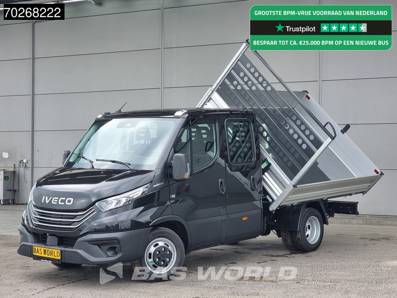 Iveco Daily 35C21 3 zijdige Kipper Dubbel Cabine 210PK 3.0L Dubbellucht Airco Cruise LED Camera Tipper 2m3 Airco - Varebil med tipp: bilde 1 Iveco Daily 35C21 3 zijdige Kipper Dubbel Cabine 210PK 3.0L Dubbellucht Airco Cruise LED Camera Tipper 2m3 Airco - Varebil med tipp: bilde 1
