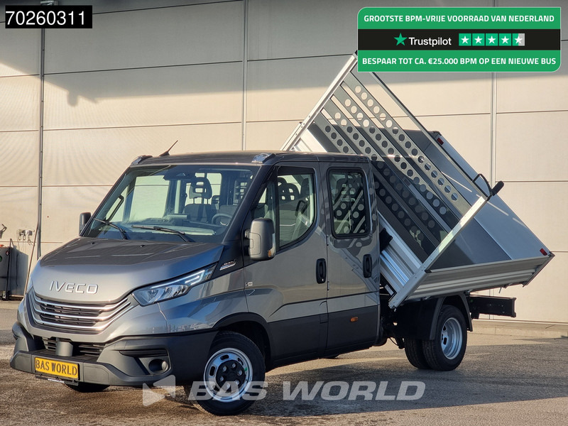 Iveco Daily 35C21 3 zijdige Kipper Dubbel Cabine 210PK 3.0L Dubbellucht Airco Cruise LED Camera Tipper Benne Kieper 2m3 Airco - Varebil med tipp: bilde 1 Iveco Daily 35C21 3 zijdige Kipper Dubbel Cabine 210PK 3.0L Dubbellucht Airco Cruise LED Camera Tipper Benne Kieper 2m3 Airco - Varebil med tipp: bilde 1