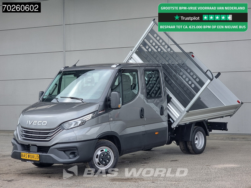 Iveco Daily 35C21 3 zijdige Kipper Dubbel Cabine 210PK 3.0L Dubbellucht Airco Cruise LED Camera Tipper Benne Kieper 2m3 Airco - Varebil med tipp: bilde 1 Iveco Daily 35C21 3 zijdige Kipper Dubbel Cabine 210PK 3.0L Dubbellucht Airco Cruise LED Camera Tipper Benne Kieper 2m3 Airco - Varebil med tipp: bilde 1