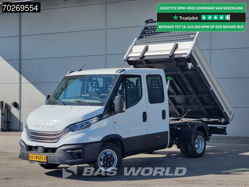 Iveco Daily 35C21 3 zijdige Kipper Dubbel Cabine 210PK 3.0L Dubbellucht Airco Cruise LED Camera Tipper Benne Kieper 2m3 Airco Trekhaak - Varebil med tipp: bilde 1 Iveco Daily 35C21 3 zijdige Kipper Dubbel Cabine 210PK 3.0L Dubbellucht Airco Cruise LED Camera Tipper Benne Kieper 2m3 Airco Trekhaak - Varebil med tipp: bilde 1