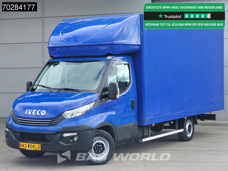 Iveco Daily 35S14 Automaat Bakwagen Achterdeuren 488cm lang! Airco Cruise Camera Euro6 Meubelbak Koffer 24m3 Airco Cruise control - Varebil med skap: bilde 1 Iveco Daily 35S14 Automaat Bakwagen Achterdeuren 488cm lang! Airco Cruise Camera Euro6 Meubelbak Koffer 24m3 Airco Cruise control - Varebil med skap: bilde 1