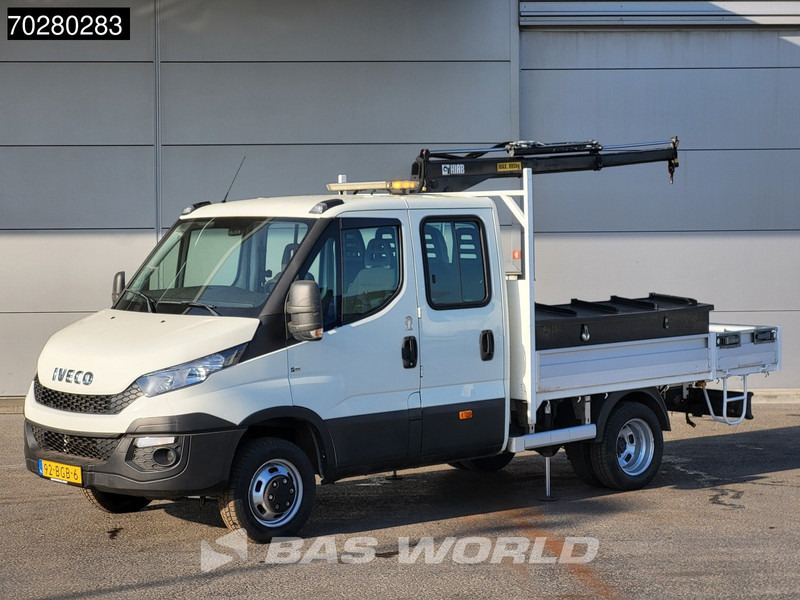Iveco Daily 50C17 3,0L Automaat 170PK HIAB 017T-2 DC Open laadbak Dubbellucht Airco Euro6 Pickup Crane Kraanwagen Kranwagen Pritsche Airco D - Varebil med plan: bilde 2 Iveco Daily 50C17 3,0L Automaat 170PK HIAB 017T-2 DC Open laadbak Dubbellucht Airco Euro6 Pickup Crane Kraanwagen Kranwagen Pritsche Airco D - Varebil med plan: bilde 2