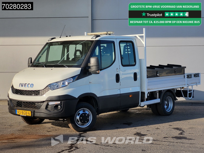Iveco Daily 50C17 3,0L Automaat 170PK HIAB 017T-2 DC Open laadbak Dubbellucht Airco Euro6 Pickup Crane Kraanwagen Kranwagen Pritsche Airco D - Varebil med plan: bilde 1 Iveco Daily 50C17 3,0L Automaat 170PK HIAB 017T-2 DC Open laadbak Dubbellucht Airco Euro6 Pickup Crane Kraanwagen Kranwagen Pritsche Airco D - Varebil med plan: bilde 1