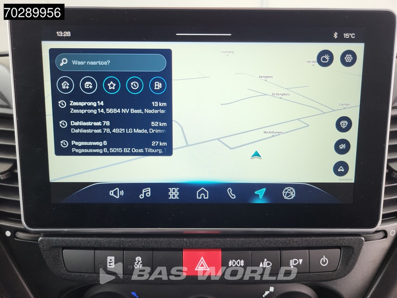 Varebil med skap Iveco Daily 70C18 3.0L Automaat Laadklep 7tons 6meter Bakwagen Luchtvering Dubbellucht ACC Navi Camera Airco Meubelbak Koffer Airco: bilde 16