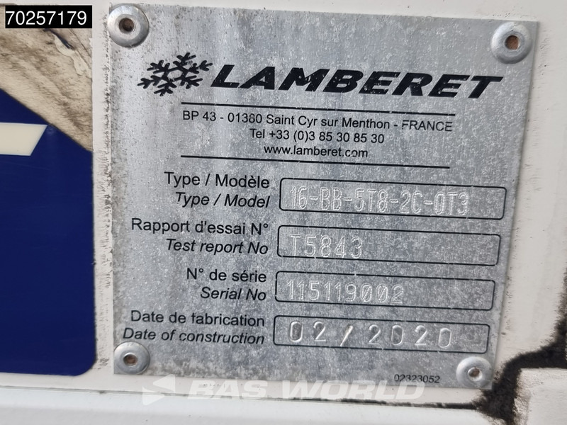 Kjølebil Iveco Daily 72C21 Iveco Daily 3.0L Koelwagen Laadklep Thermo King T-600R 380V Luchtvering Koelwagen Airco Cruise Camera Koeler Koel Kühlwage: bilde 12