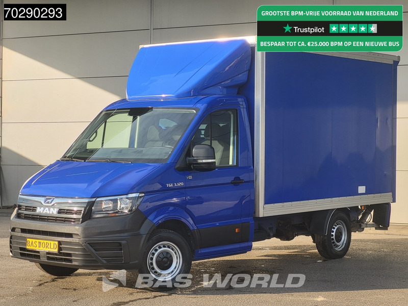 MAN TGE 3.120 D'Hollandia 1000KG Laadklep Bakwagen Airco Euro6 Meubelbak Koffer 15m3 Airco - Varebil med skap: bilde 1 MAN TGE 3.120 D'Hollandia 1000KG Laadklep Bakwagen Airco Euro6 Meubelbak Koffer 15m3 Airco - Varebil med skap: bilde 1