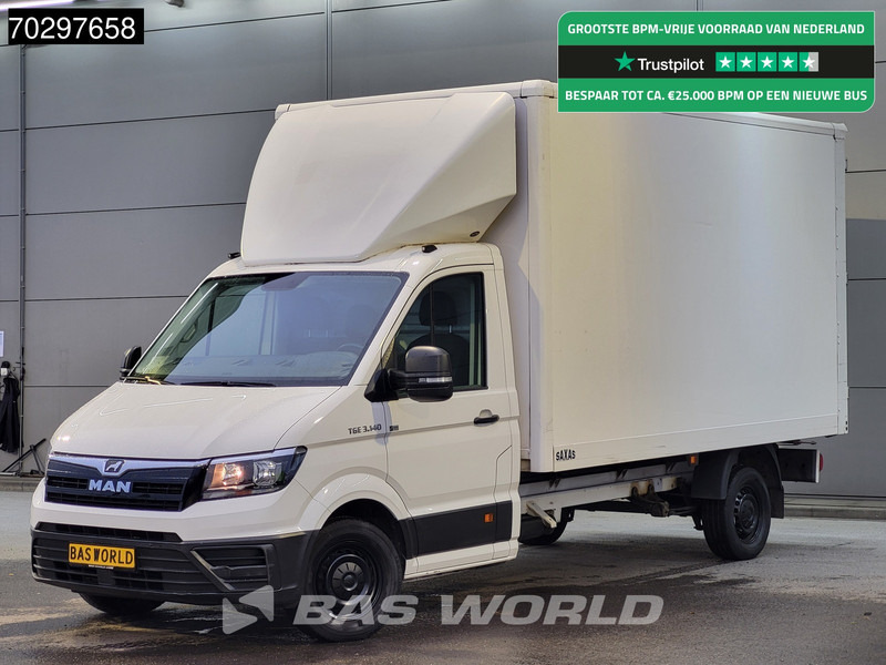 MAN TGE 3.140 Bakwagen Achterdeuren Airco Cruise Camera Euro6 Meubelbak Koffer Airco Cruise control - Varebil med skap: bilde 1 MAN TGE 3.140 Bakwagen Achterdeuren Airco Cruise Camera Euro6 Meubelbak Koffer Airco Cruise control - Varebil med skap: bilde 1