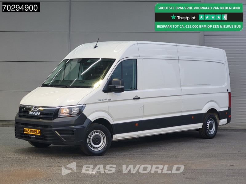 MAN TGE 3.140 COMING SOON! L4H3 Trekhaak Airco Cruise Camera Parkeersensoren Euro6 L3H2 15m3 Airco Trekhaak Cruise control - Kassebil: bilde 1 MAN TGE 3.140 COMING SOON! L4H3 Trekhaak Airco Cruise Camera Parkeersensoren Euro6 L3H2 15m3 Airco Trekhaak Cruise control - Kassebil: bilde 1
