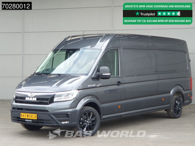 MAN TGE 3.180 4x4 Automaat L4H3 LED ACC Navi Airco Cruise Camera Parkeersensoren L3H2 Allrad 4WD 15m3 Airco - Kassebil: bilde 1 MAN TGE 3.180 4x4 Automaat L4H3 LED ACC Navi Airco Cruise Camera Parkeersensoren L3H2 Allrad 4WD 15m3 Airco - Kassebil: bilde 1