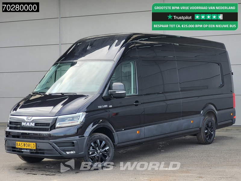 MAN TGE 3.180 Automaat L5H4 XXL 2025-Model LED ACC Navi Airco Camera Parkeersensoren Hoog Dak Euro6 L5 19m3 Airco - Kassebil: bilde 1 MAN TGE 3.180 Automaat L5H4 XXL 2025-Model LED ACC Navi Airco Camera Parkeersensoren Hoog Dak Euro6 L5 19m3 Airco - Kassebil: bilde 1