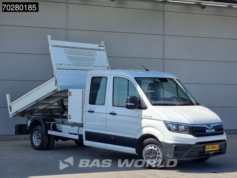 MAN TGE 5.120 Kipper met Kist Dubbel Cabine Dubbellucht 3,5t Trekhaak Navi Airco Cruise Camera Tipper Benne Kieper m3 Airco Dubbel cabine Trek - Varebil med tipp: bilde 3 MAN TGE 5.120 Kipper met Kist Dubbel Cabine Dubbellucht 3,5t Trekhaak Navi Airco Cruise Camera Tipper Benne Kieper m3 Airco Dubbel cabine Trek - Varebil med tipp: bilde 3