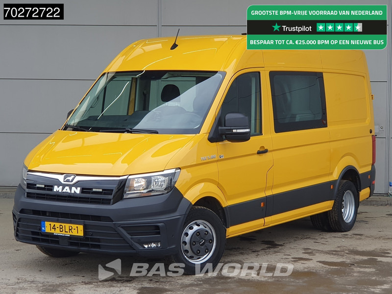 MAN TGE 5.180 Automaat Dubbel Cabine Dubbellucht Werkplaatsinrichting Trekhaak Omvormer Camera Parkeersensoren Airco Cruise L2H2 8m3 Airco Dub - Kassebil: bilde 1 MAN TGE 5.180 Automaat Dubbel Cabine Dubbellucht Werkplaatsinrichting Trekhaak Omvormer Camera Parkeersensoren Airco Cruise L2H2 8m3 Airco Dub - Kassebil: bilde 1