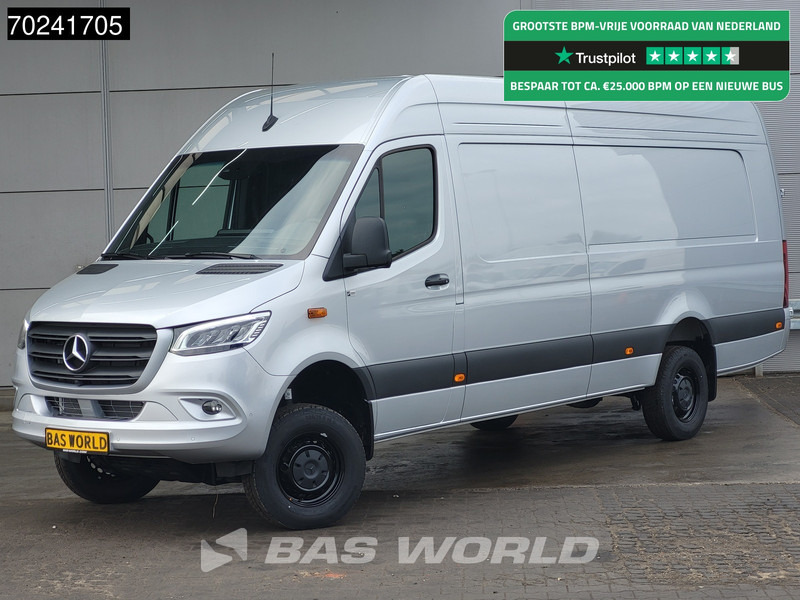 Mercedes-Benz Sprinter 319 CDI Automaat 4x4 190PK L4H2 XXL LED ACC Navi 360Camera 10'' MBUX CarPlay Parkeersensoren Euro6 4wd Allrad L4 Long 15m3 Airco - Kassebil: bilde 1 Mercedes-Benz Sprinter 319 CDI Automaat 4x4 190PK L4H2 XXL LED ACC Navi 360Camera 10'' MBUX CarPlay Parkeersensoren Euro6 4wd Allrad L4 Long 15m3 Airco - Kassebil: bilde 1