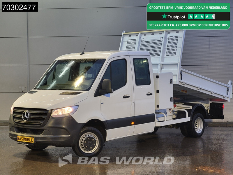 Mercedes-Benz Sprinter 514 CDI Kipper met Kist Dubbel Cabine Dubbellucht 3,5 Trekhaak Airco Cruise Euro6 Tipper Benne Kieper Airco Trekhaak Cruise cont - Varebil med tipp: bilde 1 Mercedes-Benz Sprinter 514 CDI Kipper met Kist Dubbel Cabine Dubbellucht 3,5 Trekhaak Airco Cruise Euro6 Tipper Benne Kieper Airco Trekhaak Cruise cont - Varebil med tipp: bilde 1