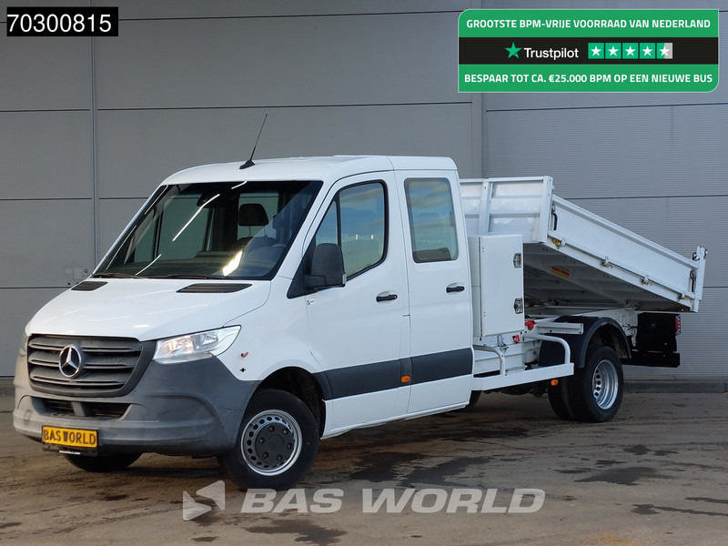 Mercedes-Benz Sprinter 514 CDI Kipper met Kist Dubbel Cabine Dubbellucht 3,5t Trekhaak Airco Cruise Euro6 Tipper Benne Kieper Airco Trekhaak Cruise con - Varebil med tipp: bilde 1 Mercedes-Benz Sprinter 514 CDI Kipper met Kist Dubbel Cabine Dubbellucht 3,5t Trekhaak Airco Cruise Euro6 Tipper Benne Kieper Airco Trekhaak Cruise con - Varebil med tipp: bilde 1